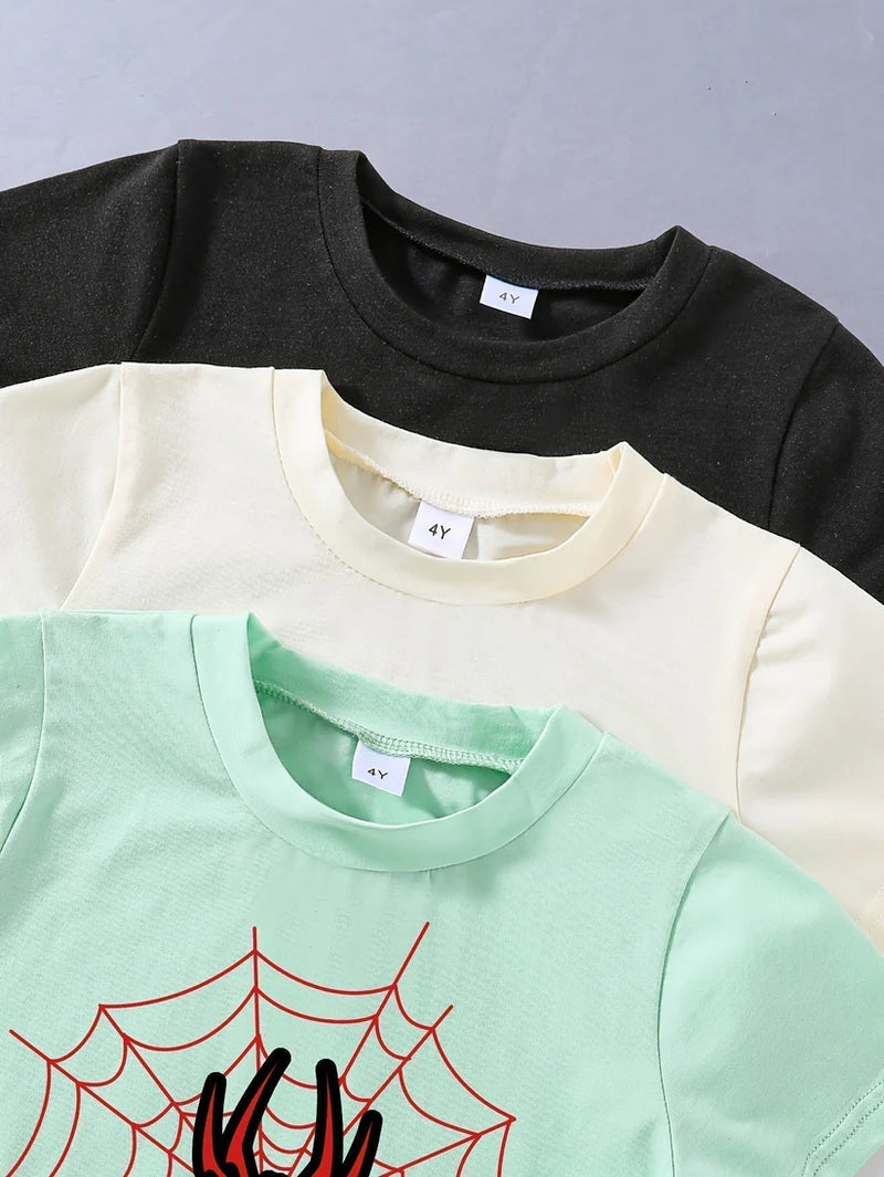 Kit Com 3 Conjuntos Masculinos Multicolor