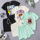 Kit Com 3 Conjuntos Masculinos Multicolor