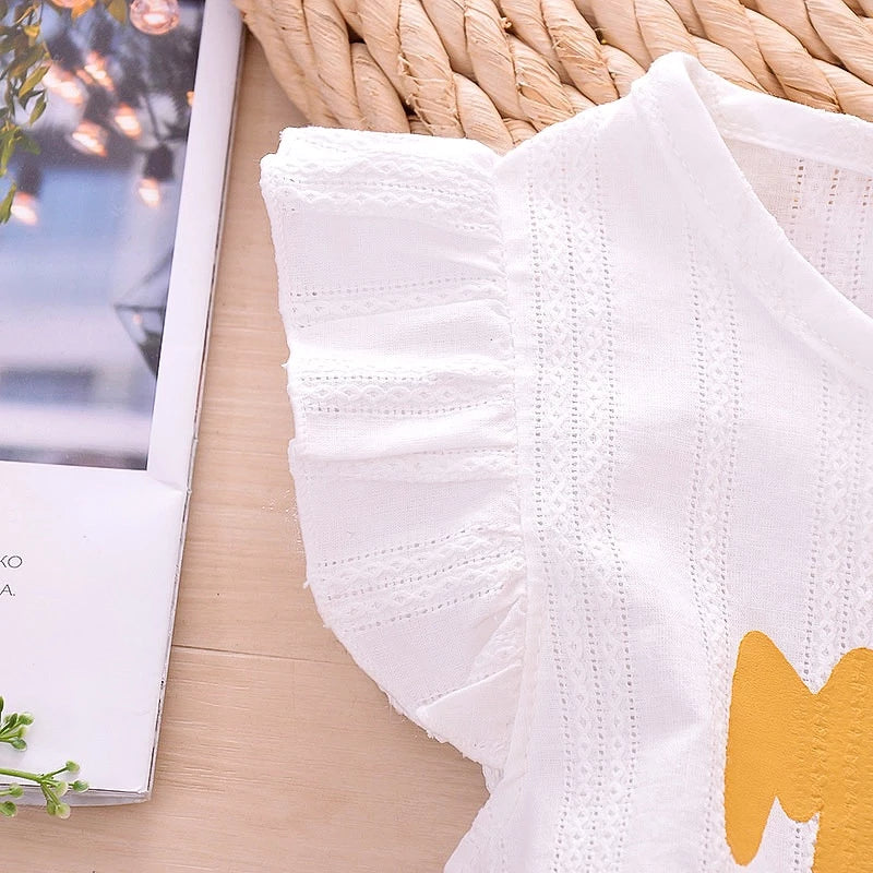 Conjunto Feminino Verão Com Flores