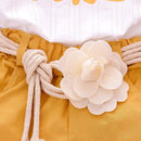 Conjunto Feminino Verão Com Flores