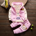 Conjunto Infantil Casual Com Estampa 3 Pçs