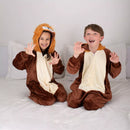 Pijama Unicórnio Infantil Macacão Com Capuz