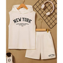 conjunto infantil menino verão regata New York