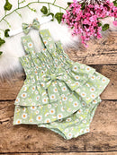 Body  Bebe Menina 100% algodão tiara