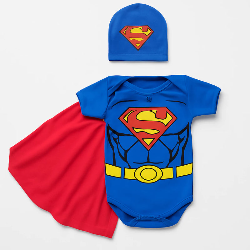 Body Bebê Menino Superman