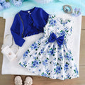 Vestido Floral 2 Peças Infantil primavera