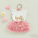 Conjunto de Verão Infantil Bebês Meninas