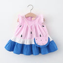 Vestido De Verão Algodão Para Meninas