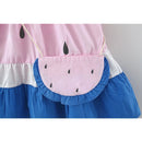 Vestido De Verão Algodão Para Meninas