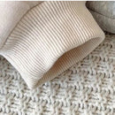 Conjunto De lã casual de mangas compridas