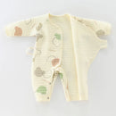 Kit Com 2 Pçs macacão bebê borboleta