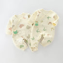 Kit Com 2 Pçs macacão bebê borboleta