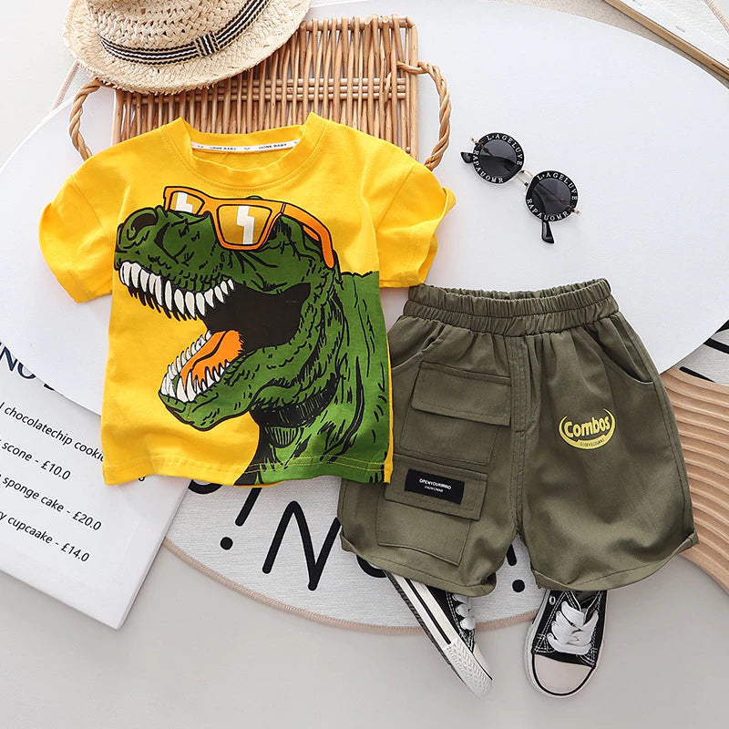 Conjunto Dinossauro Meninos