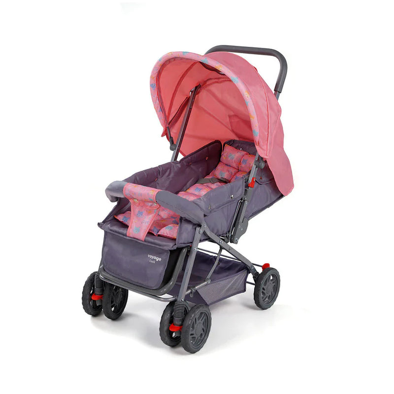 Carrinho Bebe Luck Passeio Reclinável 3 posições até 15kgs