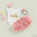 Conjunto de Verão Infantil Bebês Meninas