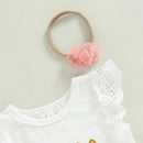 Conjunto de Verão Infantil Bebês Meninas